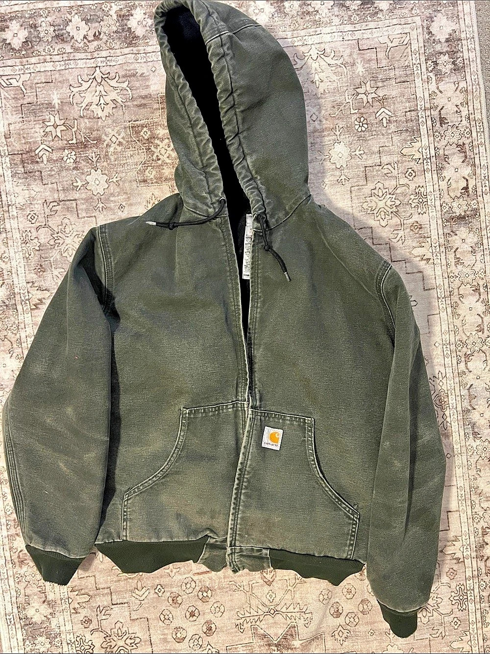 Carhartt Active Jacket Women's Cotton Utility Jacket Size Medium